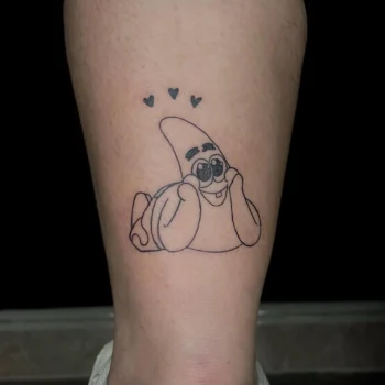 Patricio con corazones