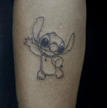 Stitch para madre e hija detallado